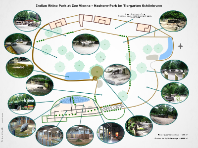 Übersichtsplan Nashorn-Park in Wien